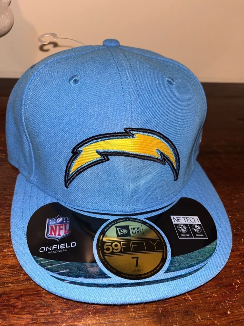 New Era La San Diego Chargers Bolt Powder Blue NFL Football cap hat 7 B